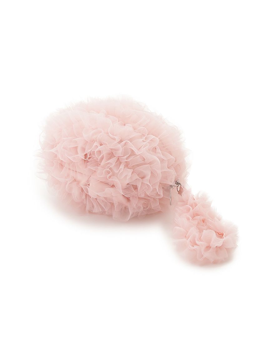 gelato pique「ボリュームフリルチュールポーチ」|ポーチ|