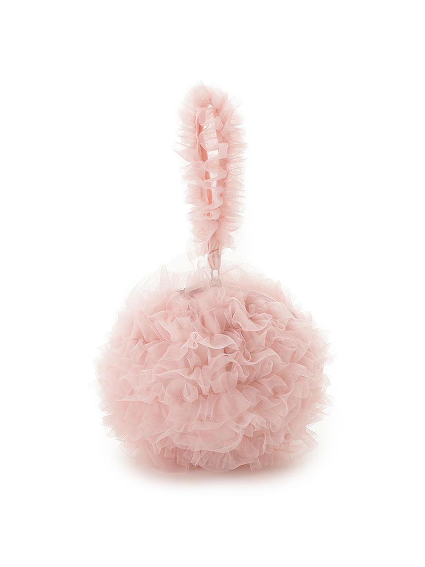 gelato pique「ボリュームフリルチュールポーチ」|ポーチ|