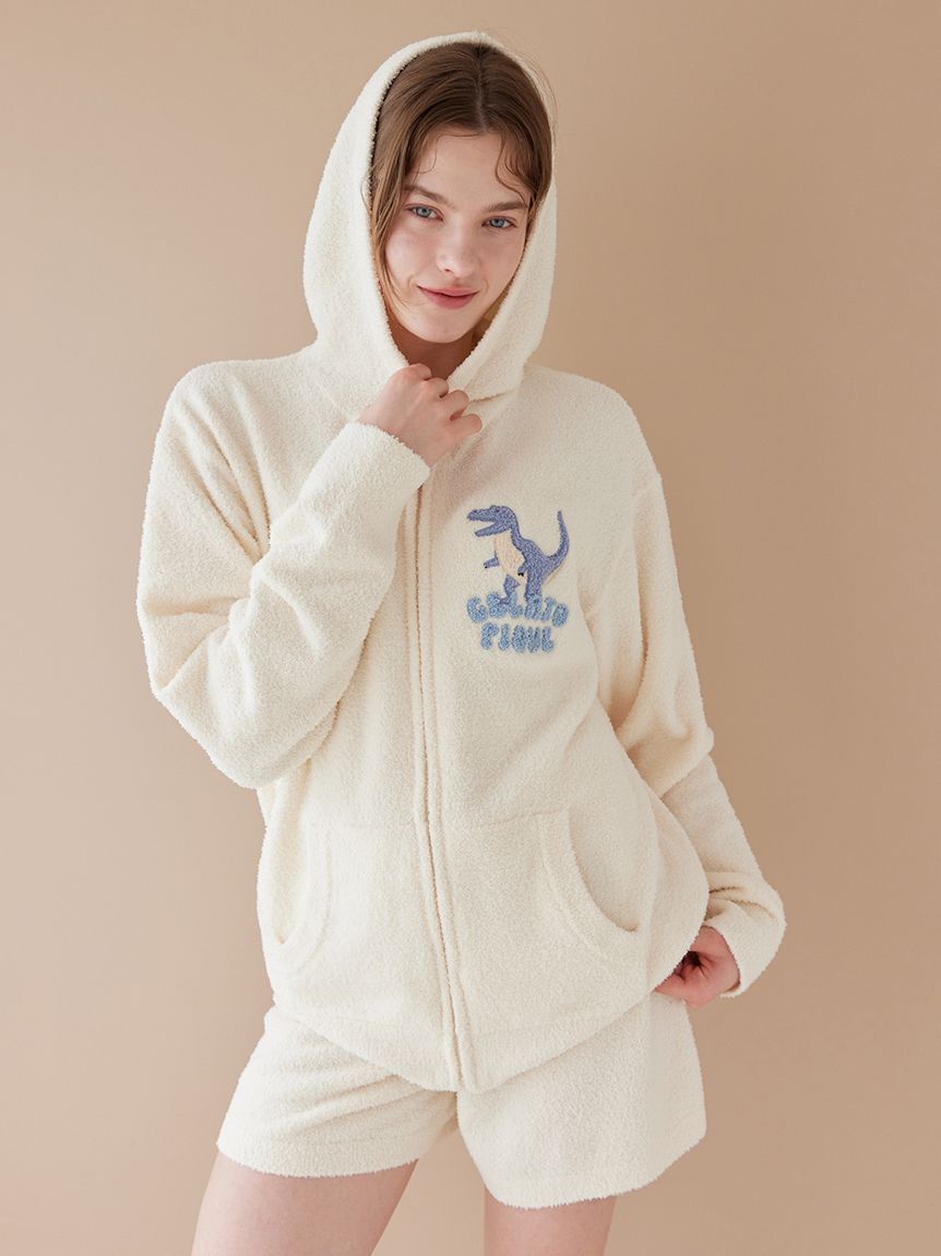 gelato pique「エアリーモコダイナソーさがら刺繍ショートパンツ」|ルームウェア|