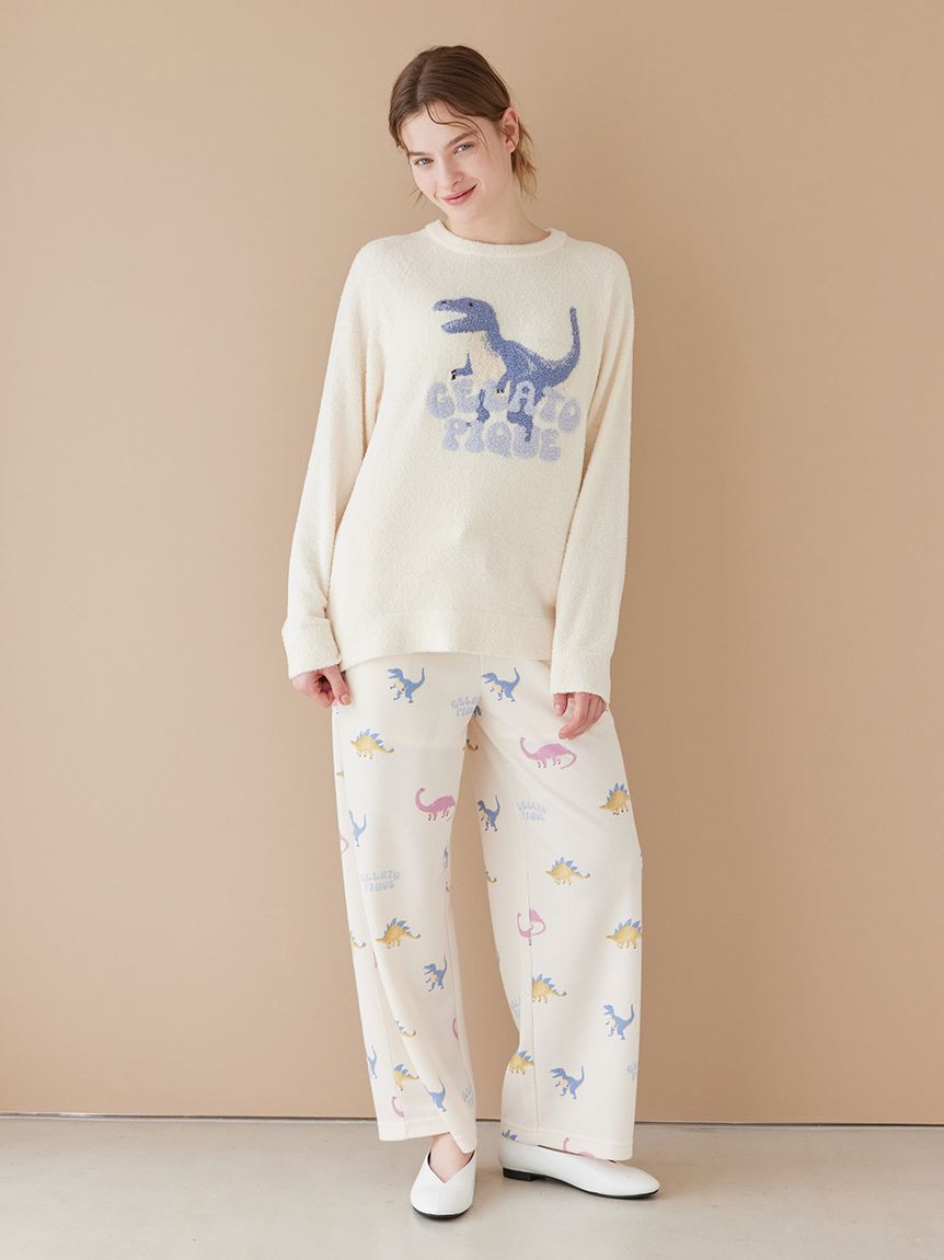 gelato pique「エアリーモコダイナソージャガードプルオーバー」|ルームウェア|