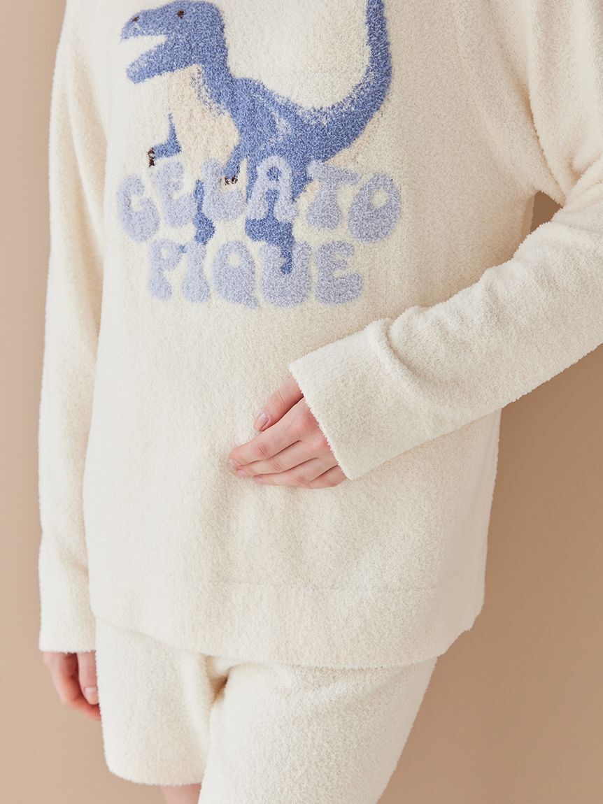 gelato pique「エアリーモコダイナソージャガードプルオーバー」|ルームウェア|