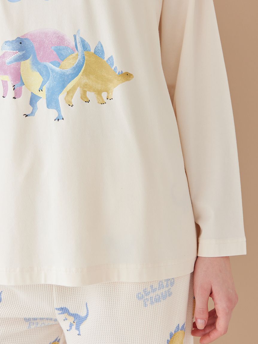 gelato pique「ダイナソーワンポイントロンT」|ルームウェア|
