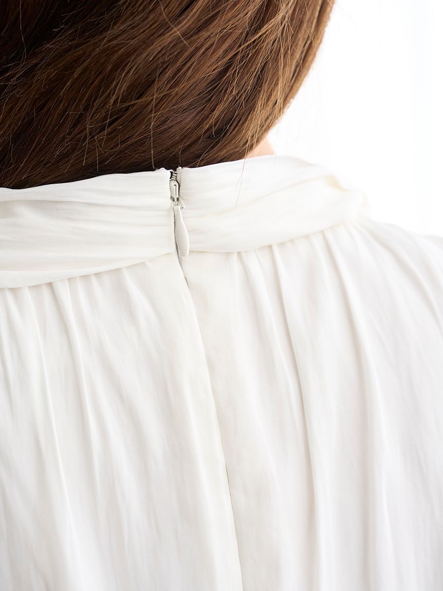 SNIDEL「コールドショルダーロングワンピース」|ワンピース|