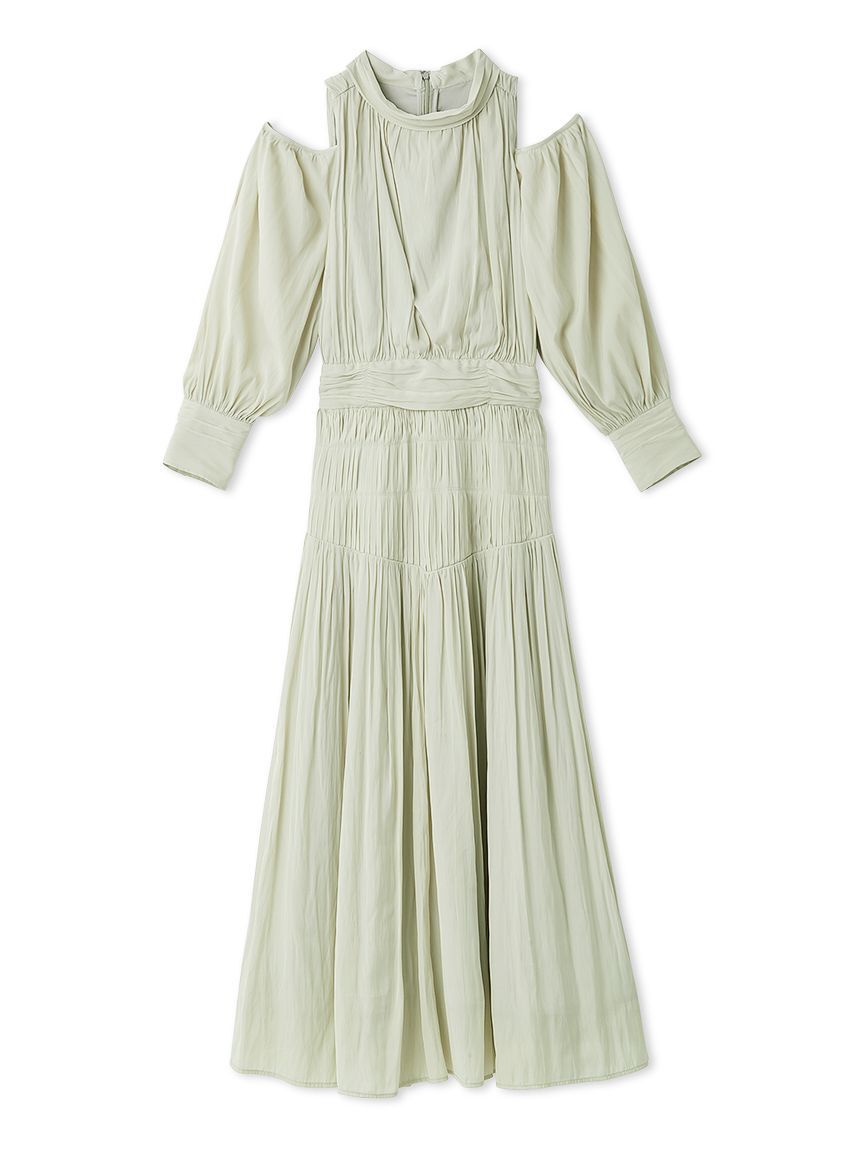 SNIDEL「コールドショルダーロングワンピース」|ワンピース|