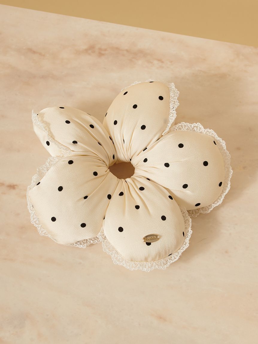 SNIDEL「フラワーシュシュ」|ヘアバンド|DOT