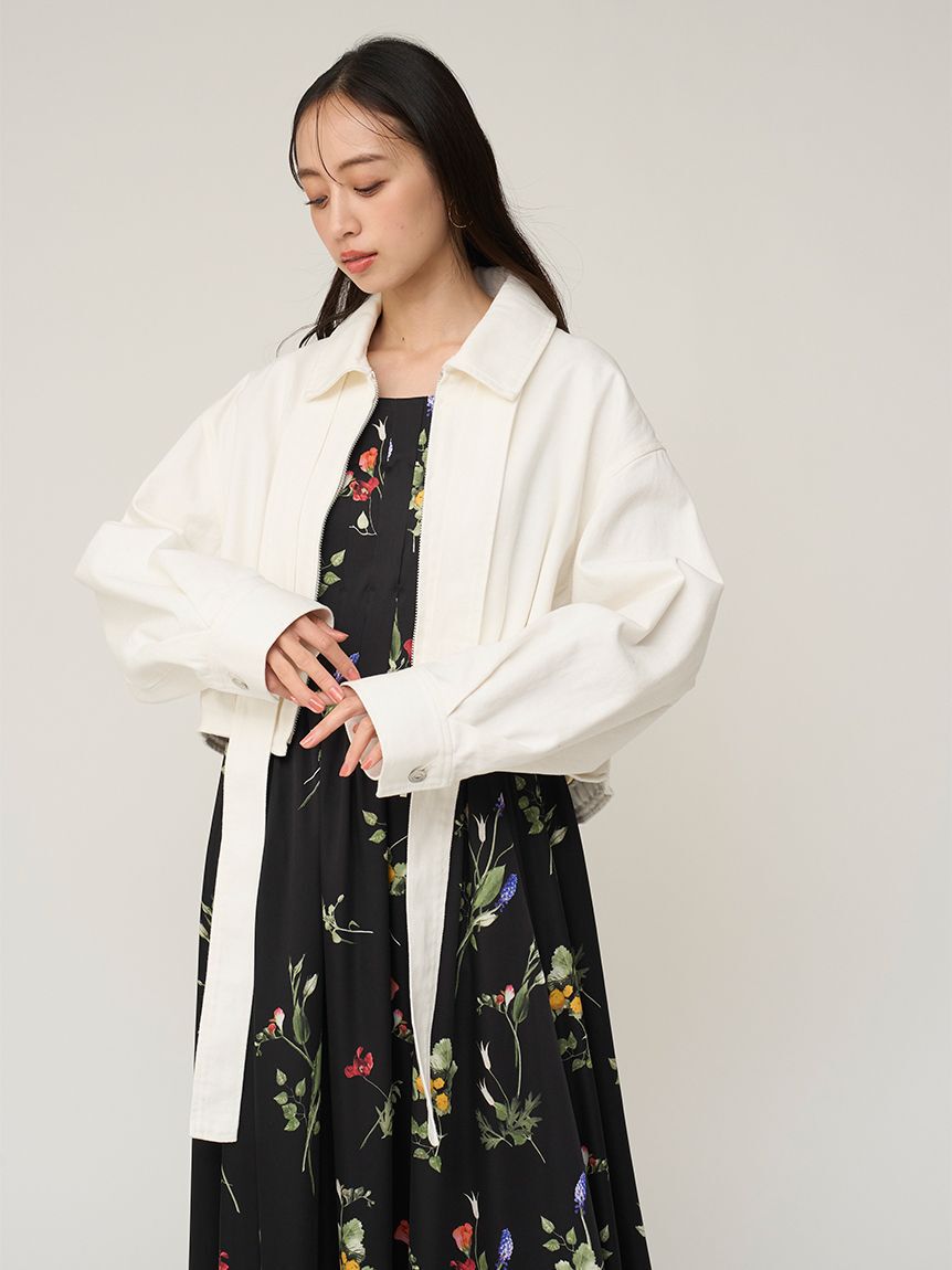 SNIDEL「バリエタックバルーンブルゾン」|ブルゾン・スタジャン|