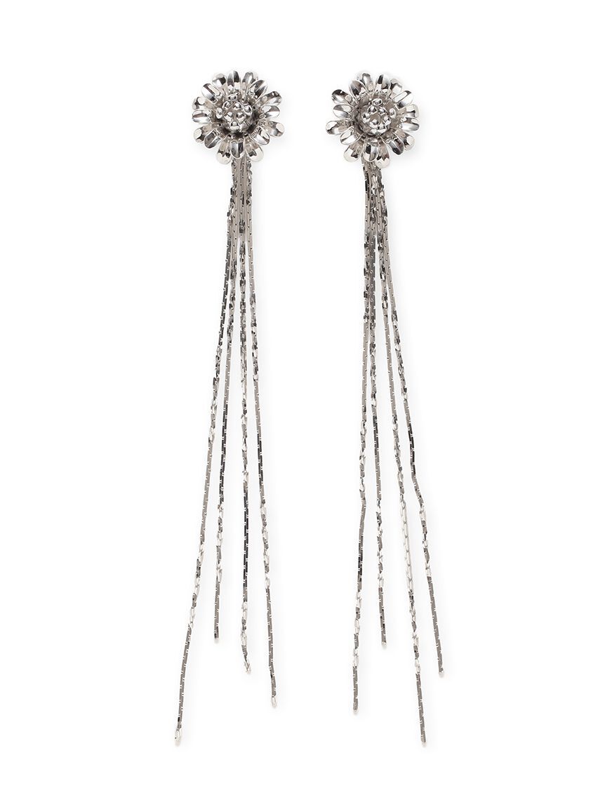 FRAY I.D「トゥインクルチェーン2wayフラワーピアス」|ピアス|