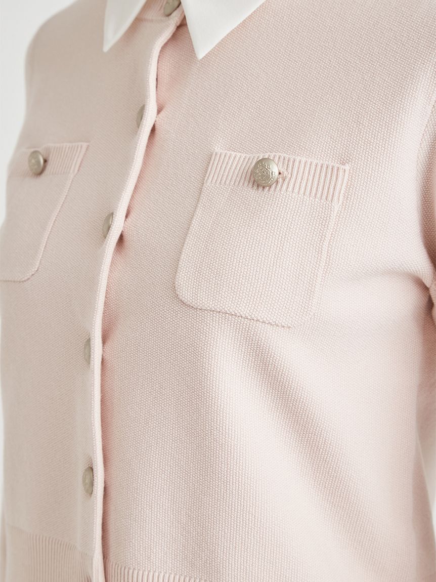 CELFORD「【セットアイテム】襟付きニットワンピースセット」|ワンピース|