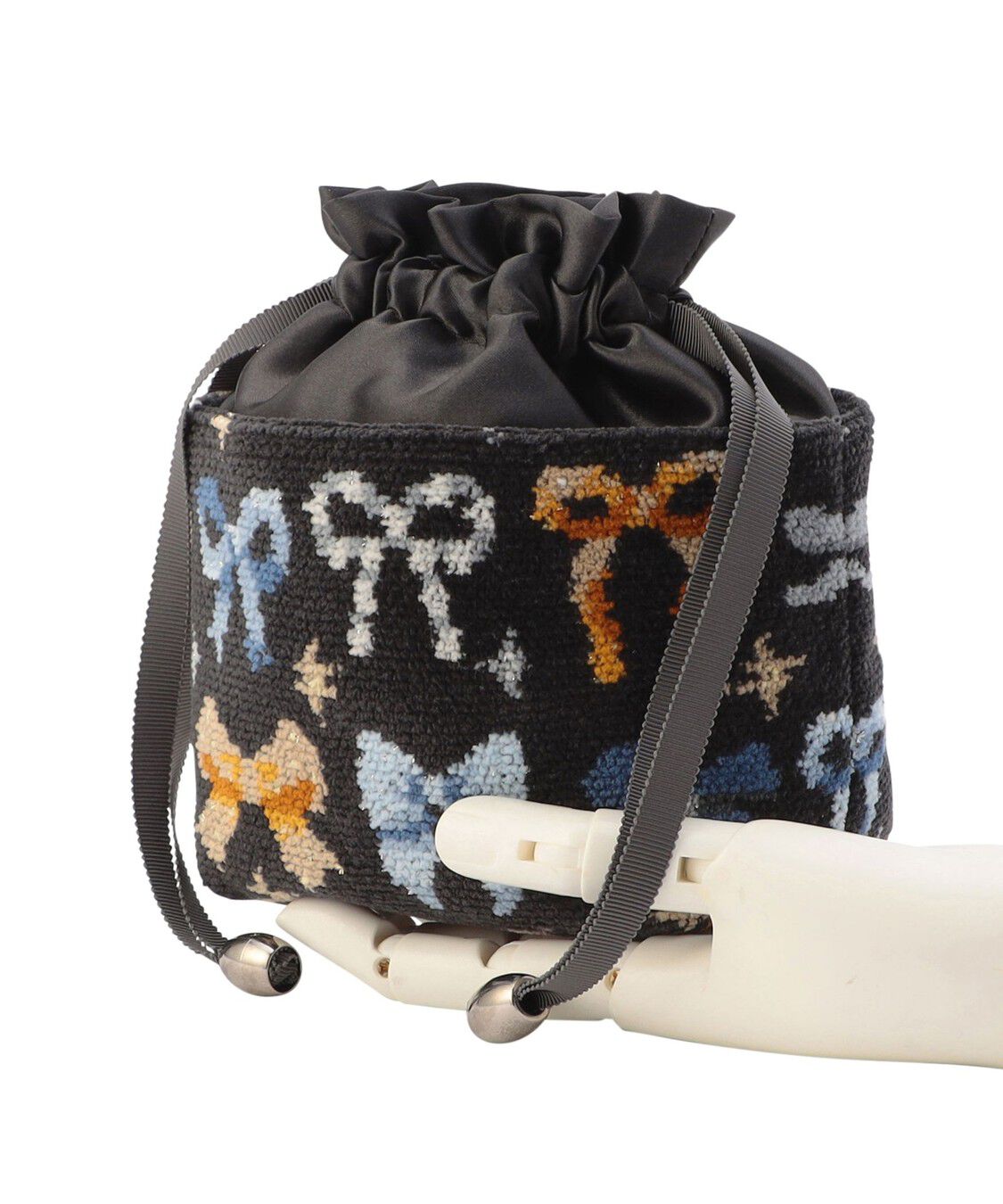 LOVERARY BY FEILER「メニーリボンズ　巾着　L/MYR-257470」|ポーチ|