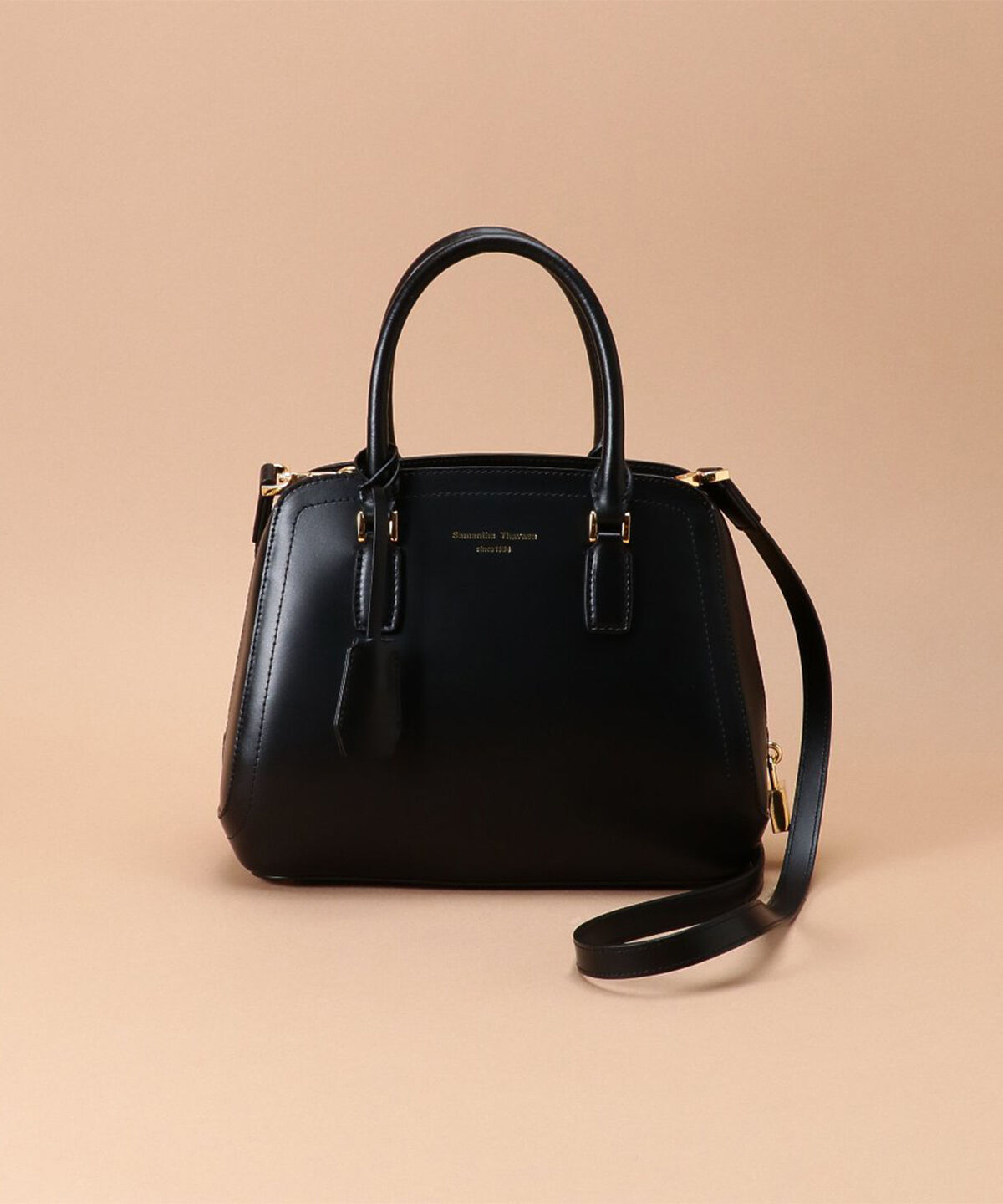 Samantha Thavasa「トラペズミニヨン ボストンバッグ 小サイズ」|ハンドバッグ|