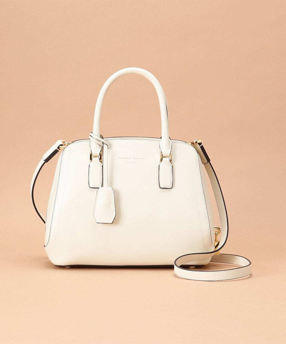 Samantha Thavasa「トラペズミニヨン ボストンバッグ 小サイズ」|ハンドバッグ|