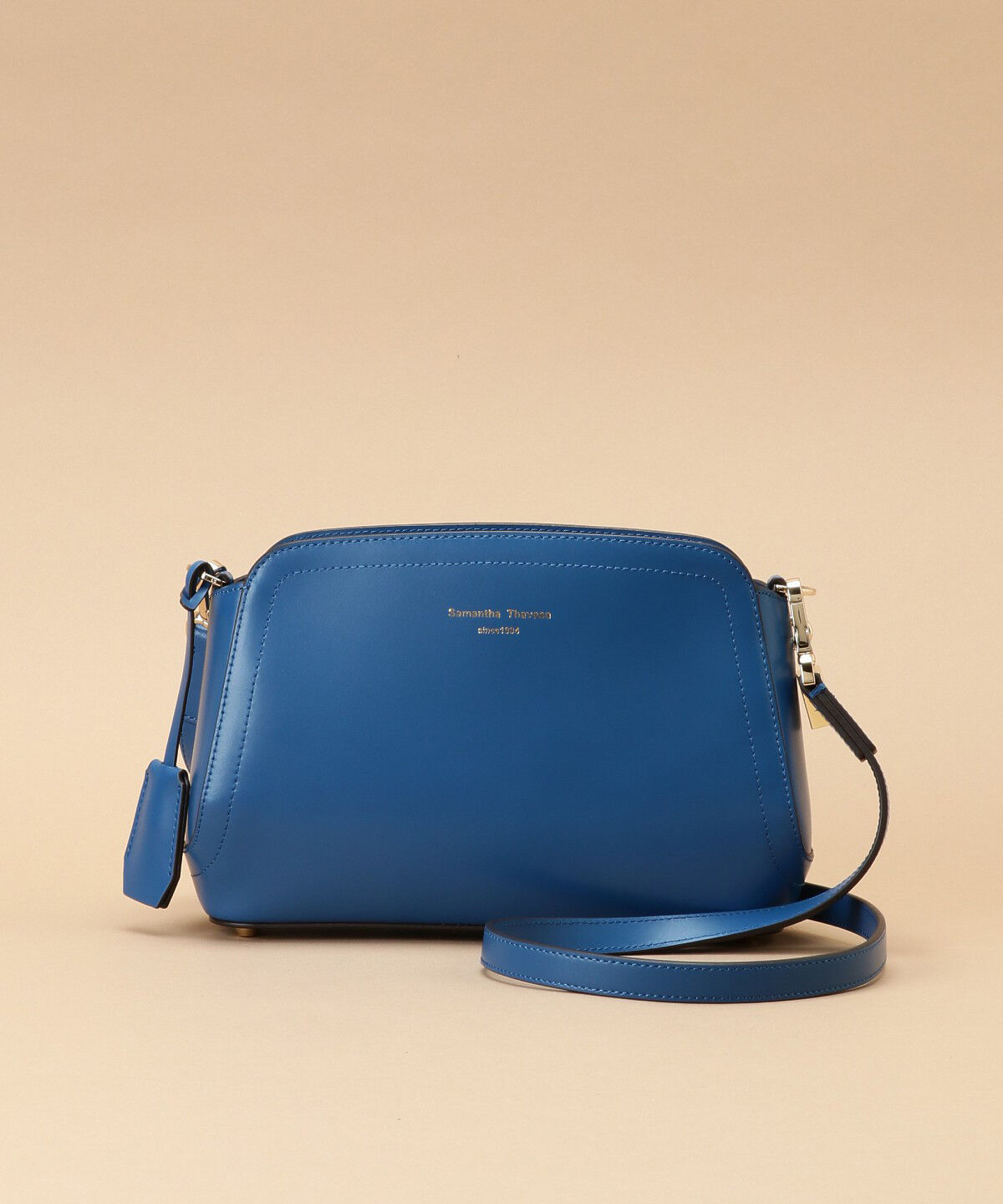 Samantha Thavasa「トラペズミニヨン ショルダーバッグ」|ショルダー・メッセンジャー|ブルー