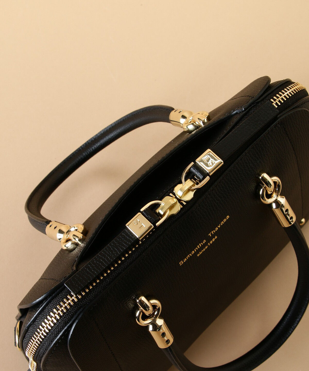 Samantha Thavasa「アベクトワ レザーハンドバッグ」|ハンドバッグ|