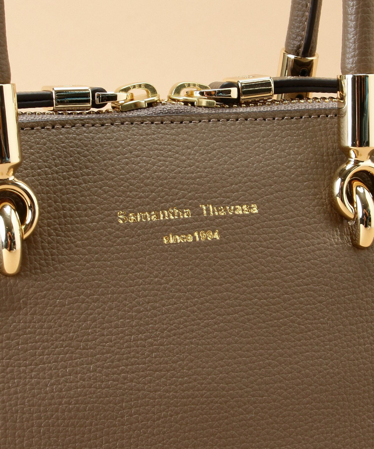 Samantha Thavasa「アベクトワ レザーハンドバッグ」|ハンドバッグ|