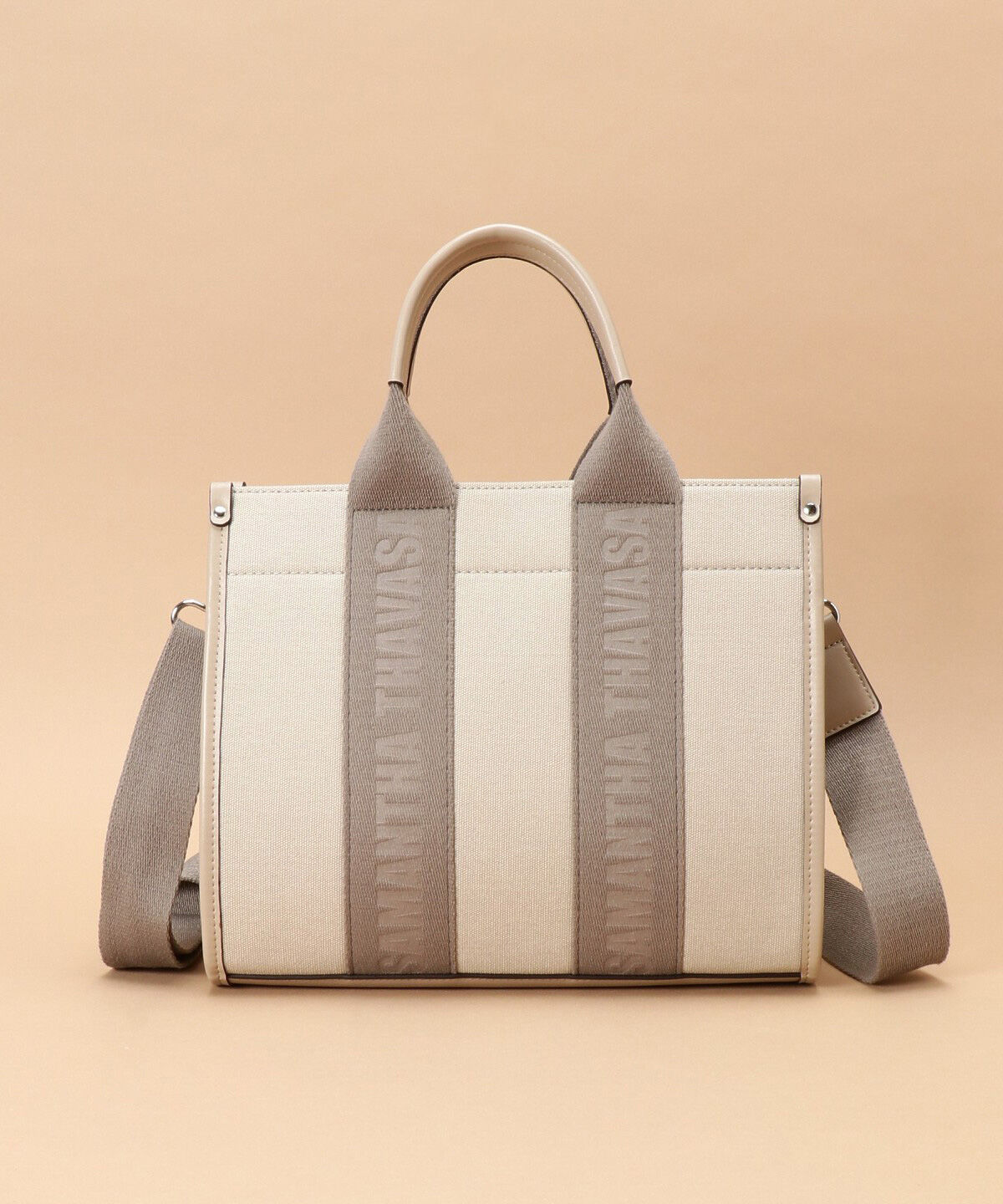 Samantha Thavasa「スクエアキャンバストート 小サイズ」|トートバッグ|