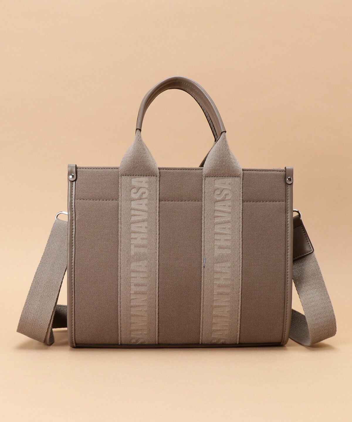 Samantha Thavasa「スクエアキャンバストート 小サイズ」|トートバッグ|