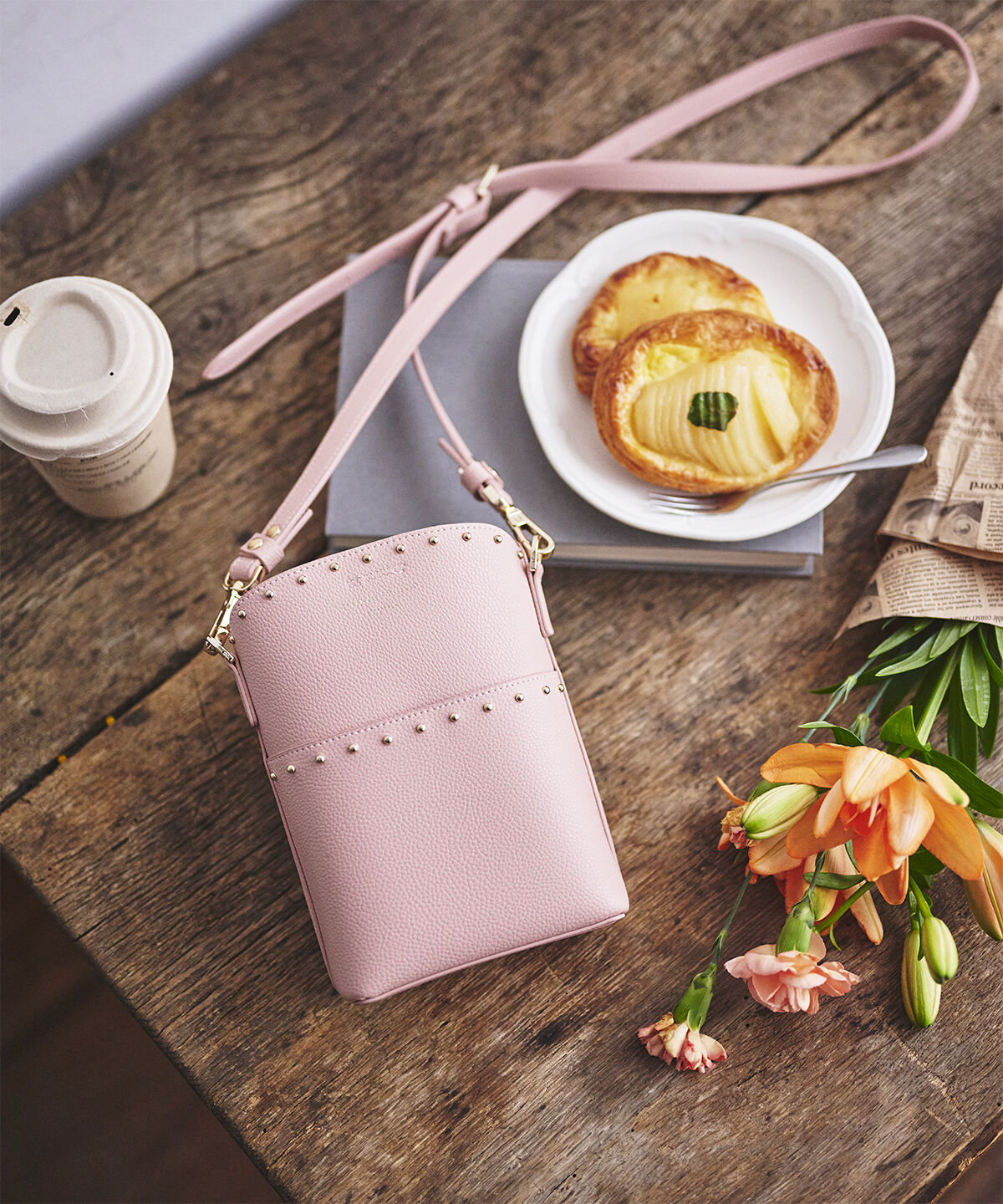 Samantha Thavasa「ダブルフェイス スマホショルダー」|ショルダー・メッセンジャー|