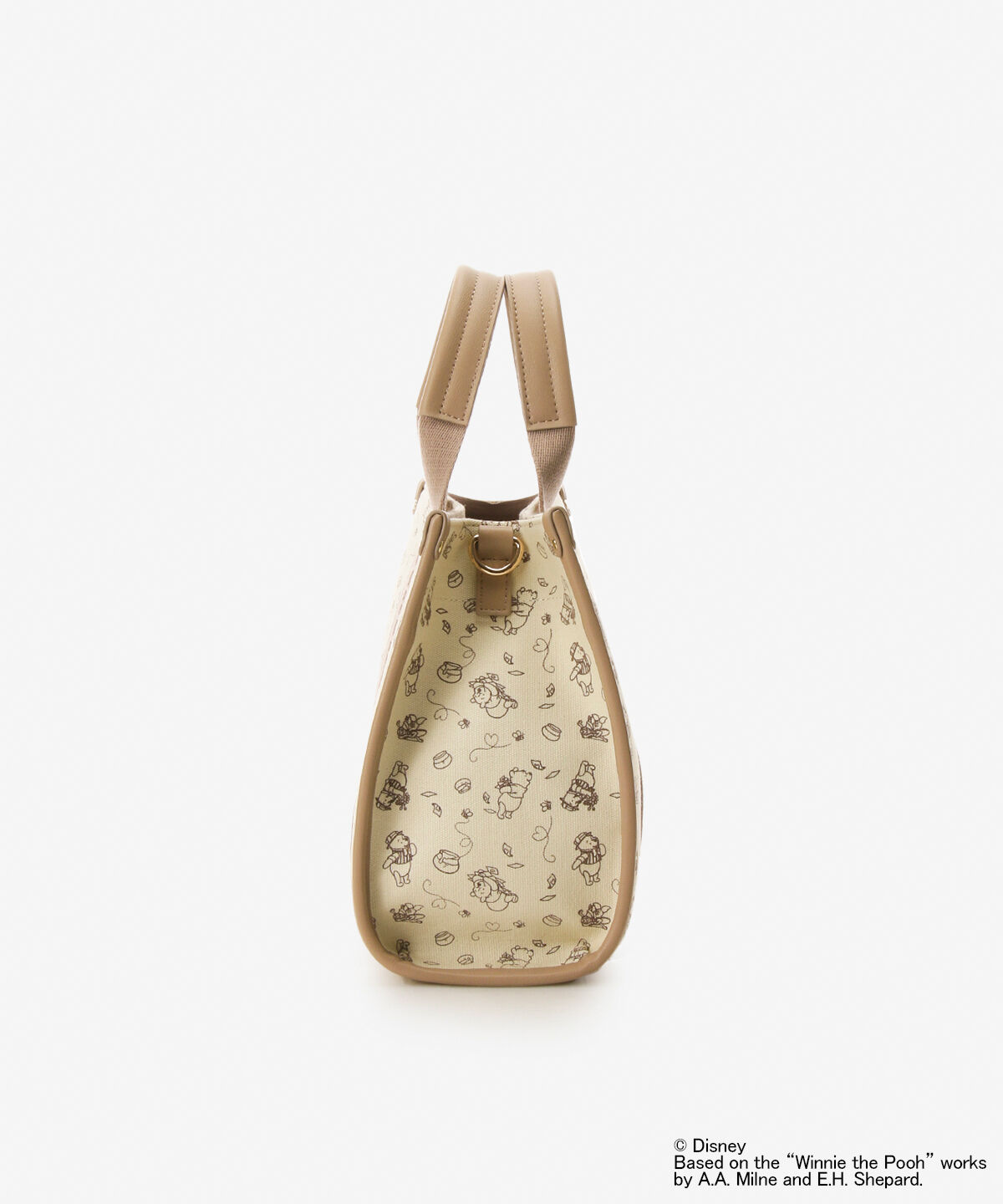 Samantha Thavasa「「くまのプーさんコレクション」スクエアキャンバストートバッグ」|トートバッグ|