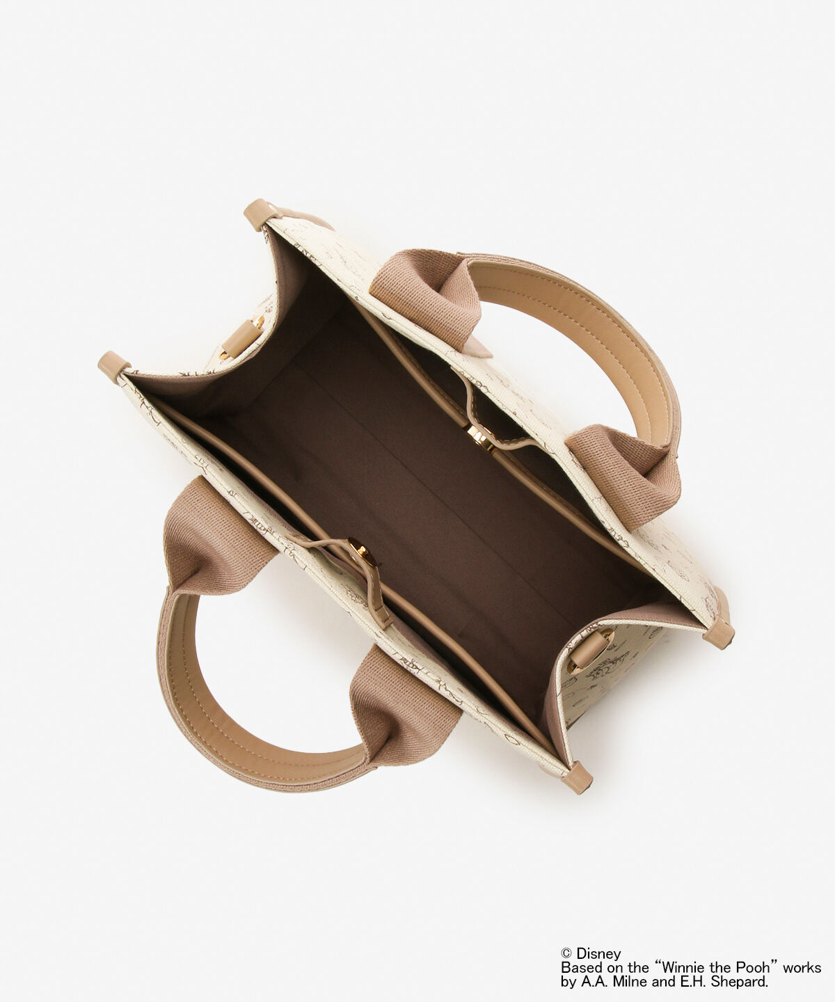 Samantha Thavasa「「くまのプーさんコレクション」スクエアキャンバストートバッグ」|トートバッグ|