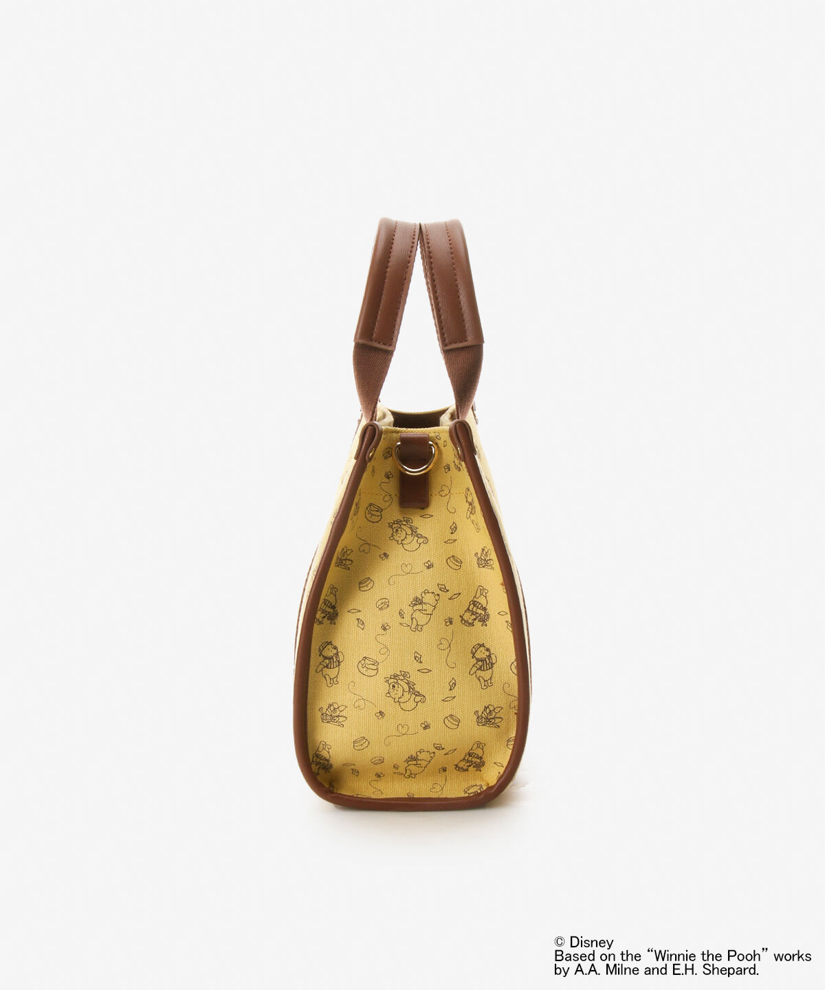 Samantha Thavasa「「くまのプーさんコレクション」スクエアキャンバストートバッグ」|トートバッグ|