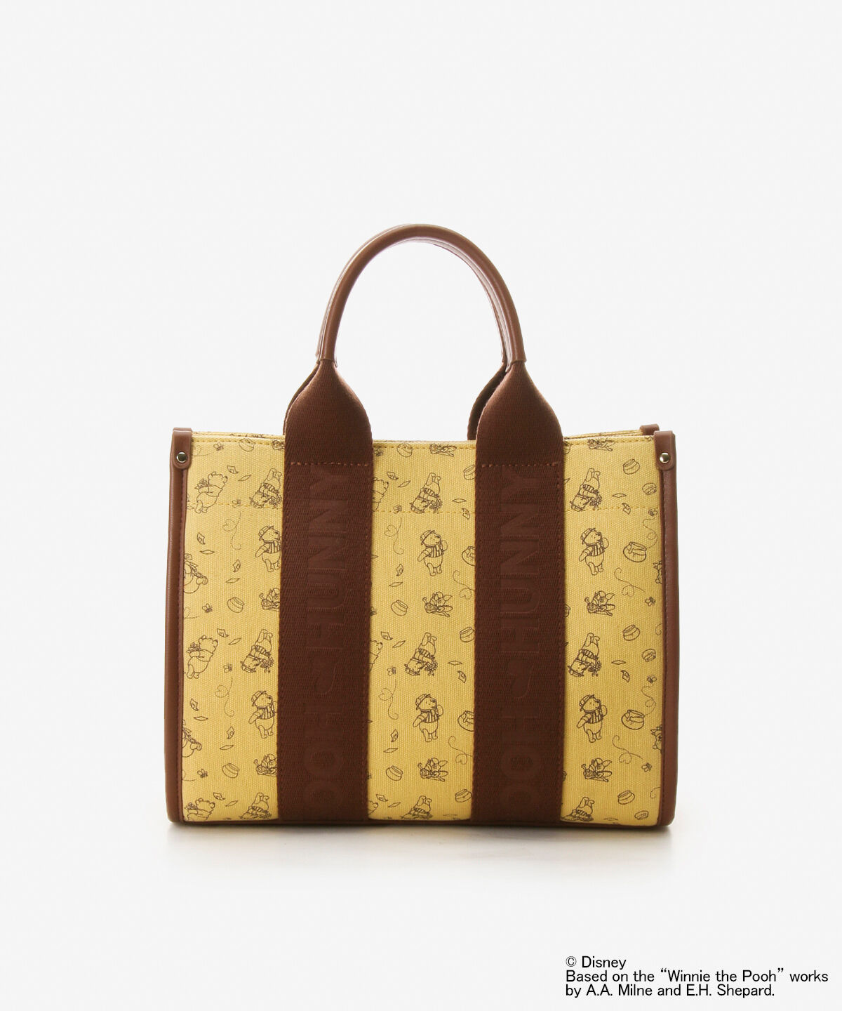 Samantha Thavasa「「くまのプーさんコレクション」スクエアキャンバストートバッグ」|トートバッグ|