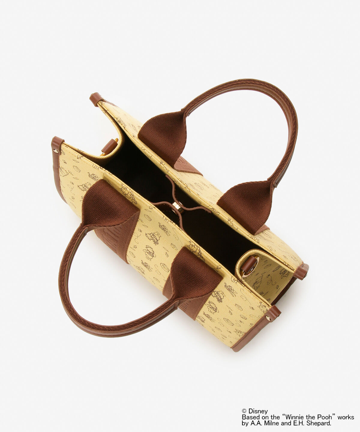 Samantha Thavasa「「くまのプーさんコレクション」スクエアキャンバストートバッグ」|トートバッグ|