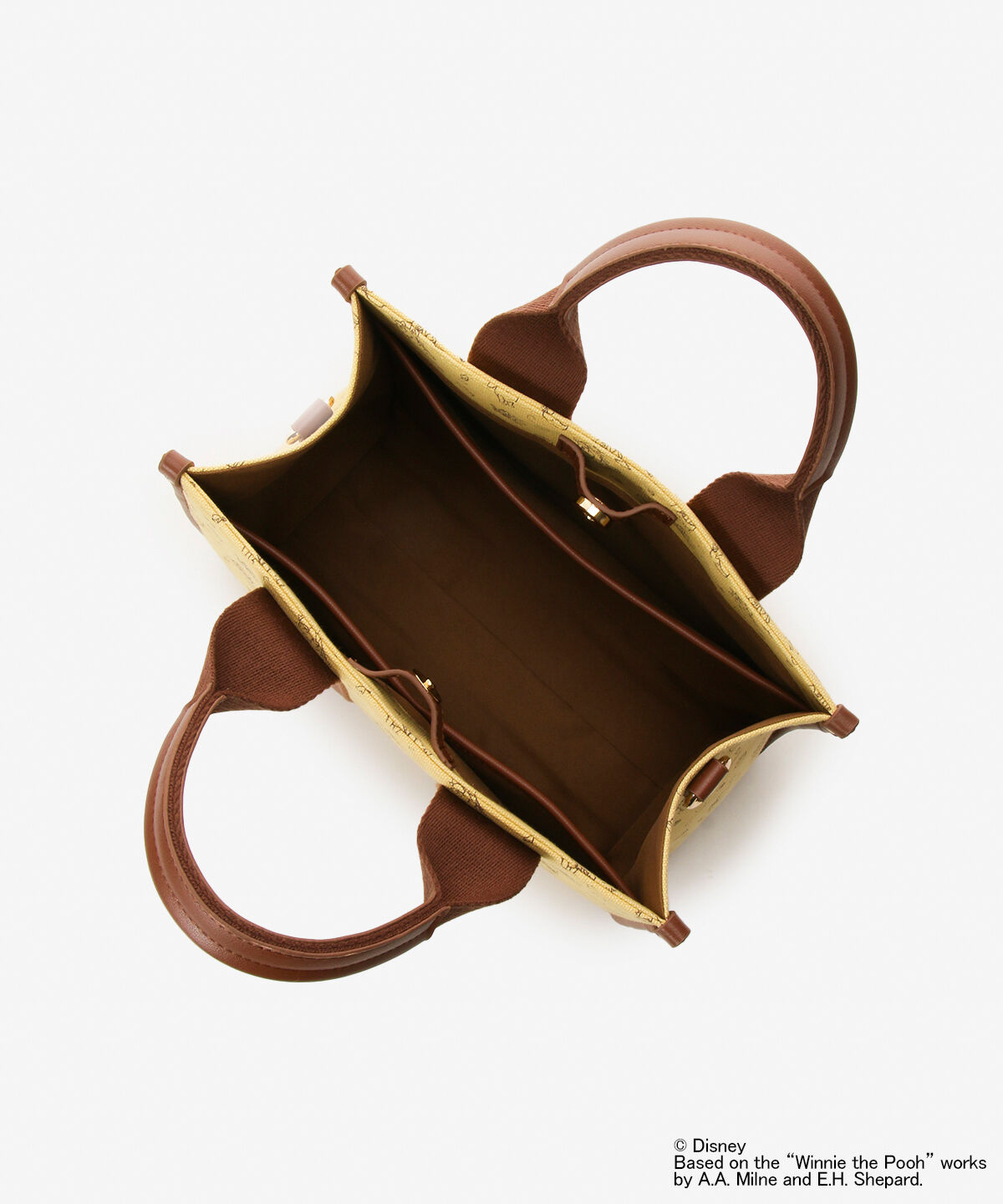 Samantha Thavasa「「くまのプーさんコレクション」スクエアキャンバストートバッグ」|トートバッグ|