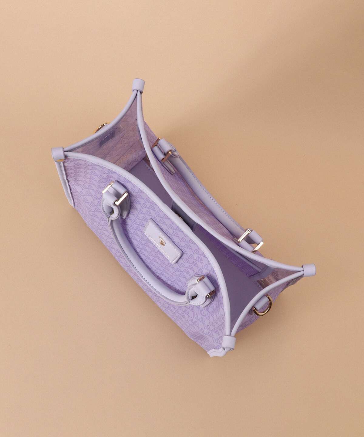 Samantha Thavasa「ジャガードプリント チュールトートバッグ 小サイズ」|トートバッグ|