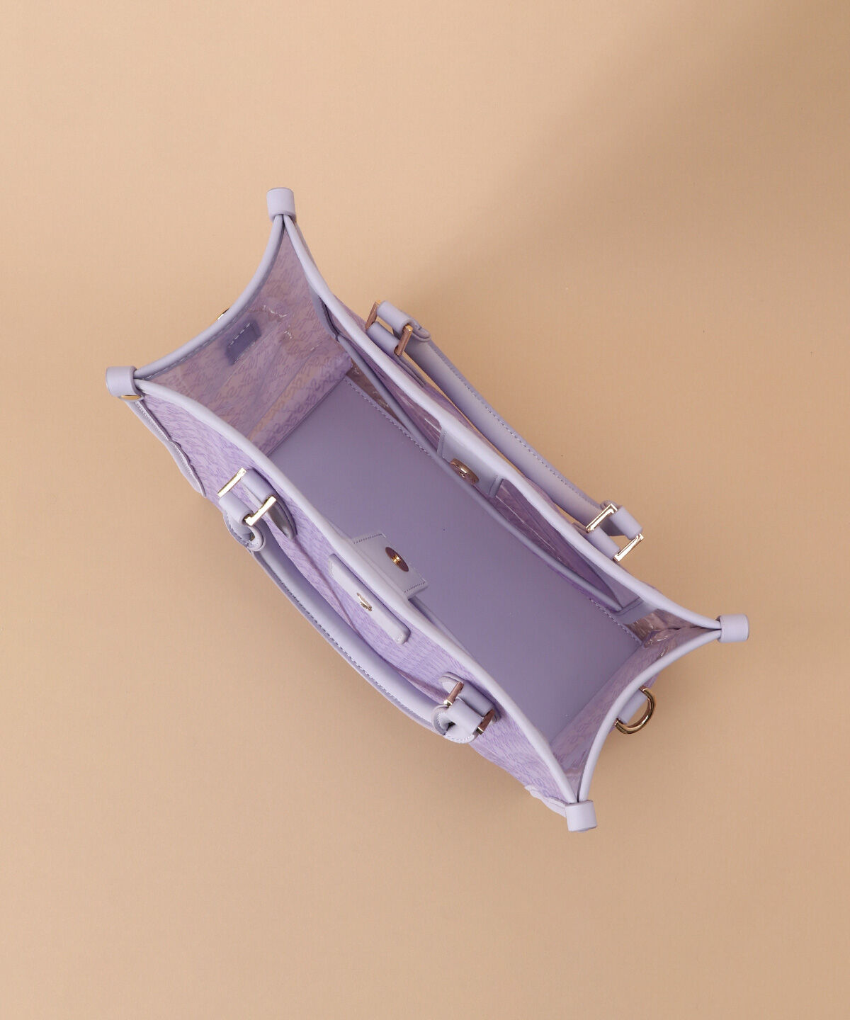 Samantha Thavasa「ジャガードプリント チュールトートバッグ 小サイズ」|トートバッグ|