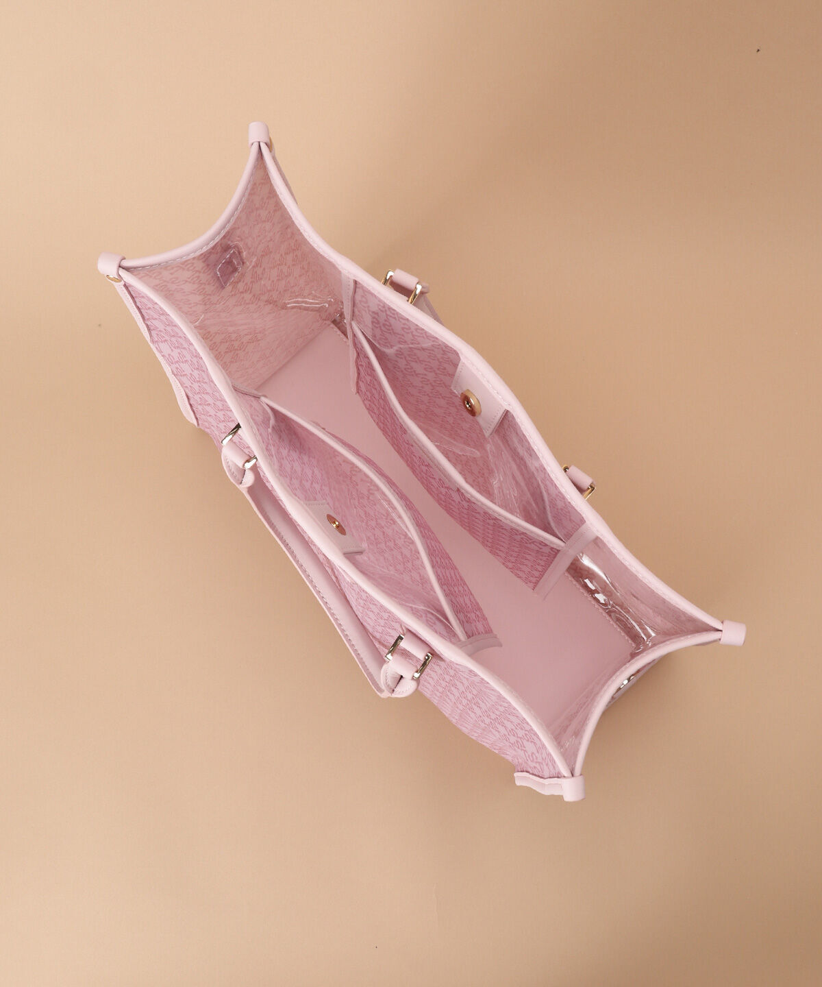 Samantha Thavasa「ジャガードプリント チュールトートバッグ 大サイズ」|トートバッグ|