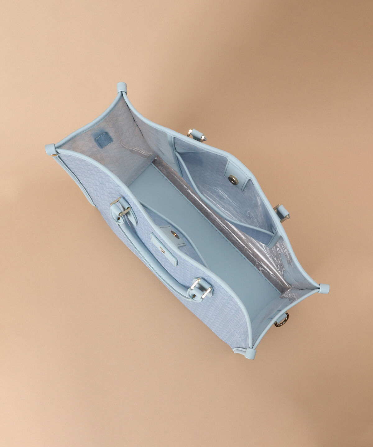 Samantha Thavasa「ジャガードプリント チュールトートバッグ 大サイズ」|トートバッグ|