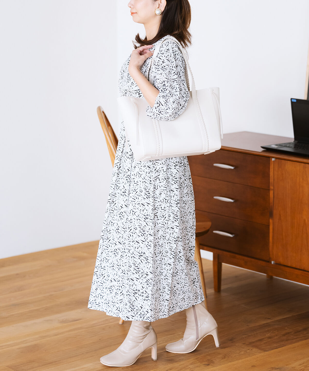 Samantha Thavasa「かがりデザイントートバッグ」|トートバッグ|