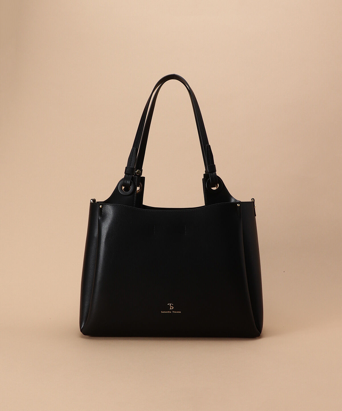 Samantha Thavasa「ボリュームデザイン トートバッグ」|トートバッグ|ブラック