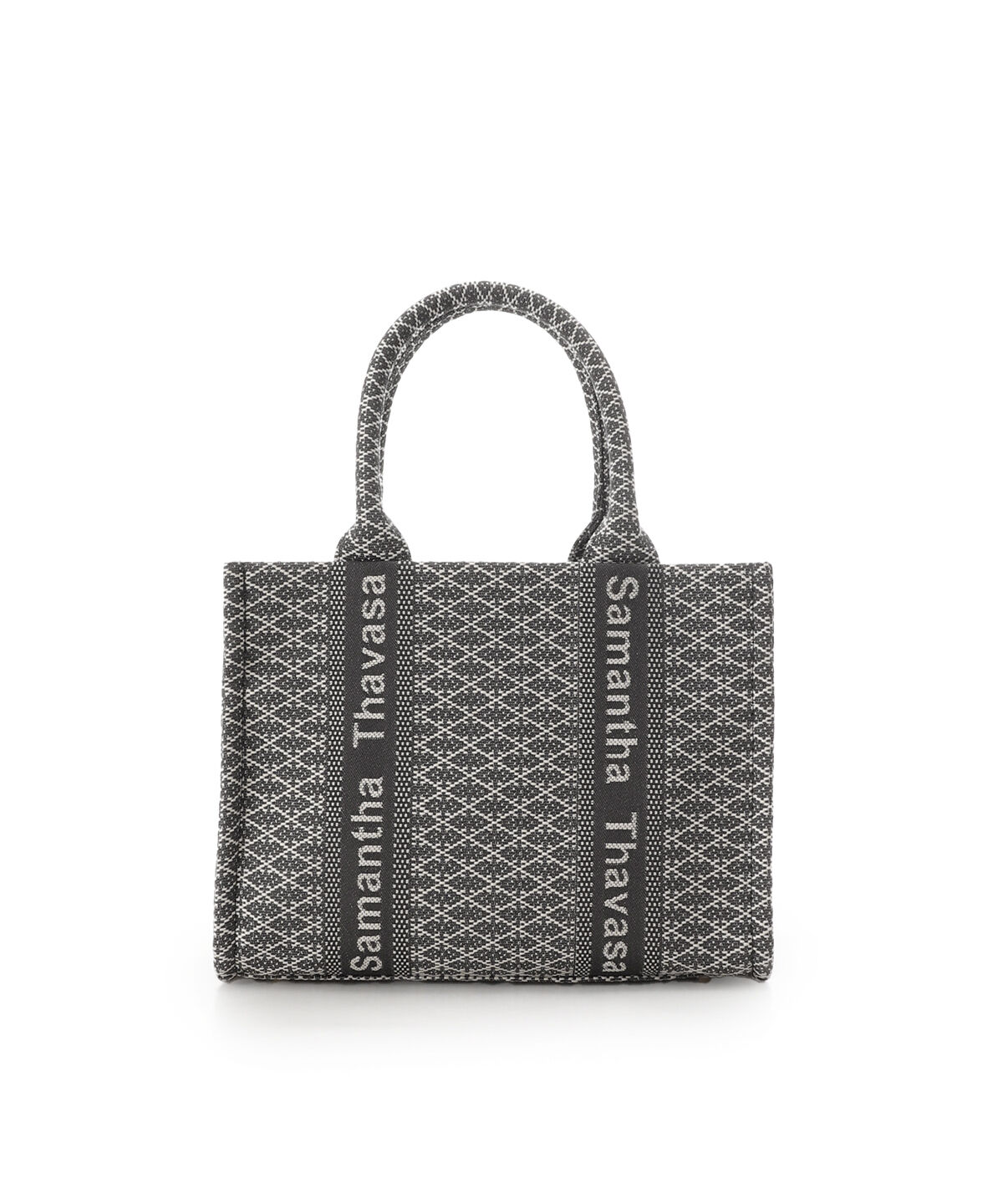 Samantha Thavasa「ステッチワークジャガード ハンドバッグ」|ハンドバッグ|