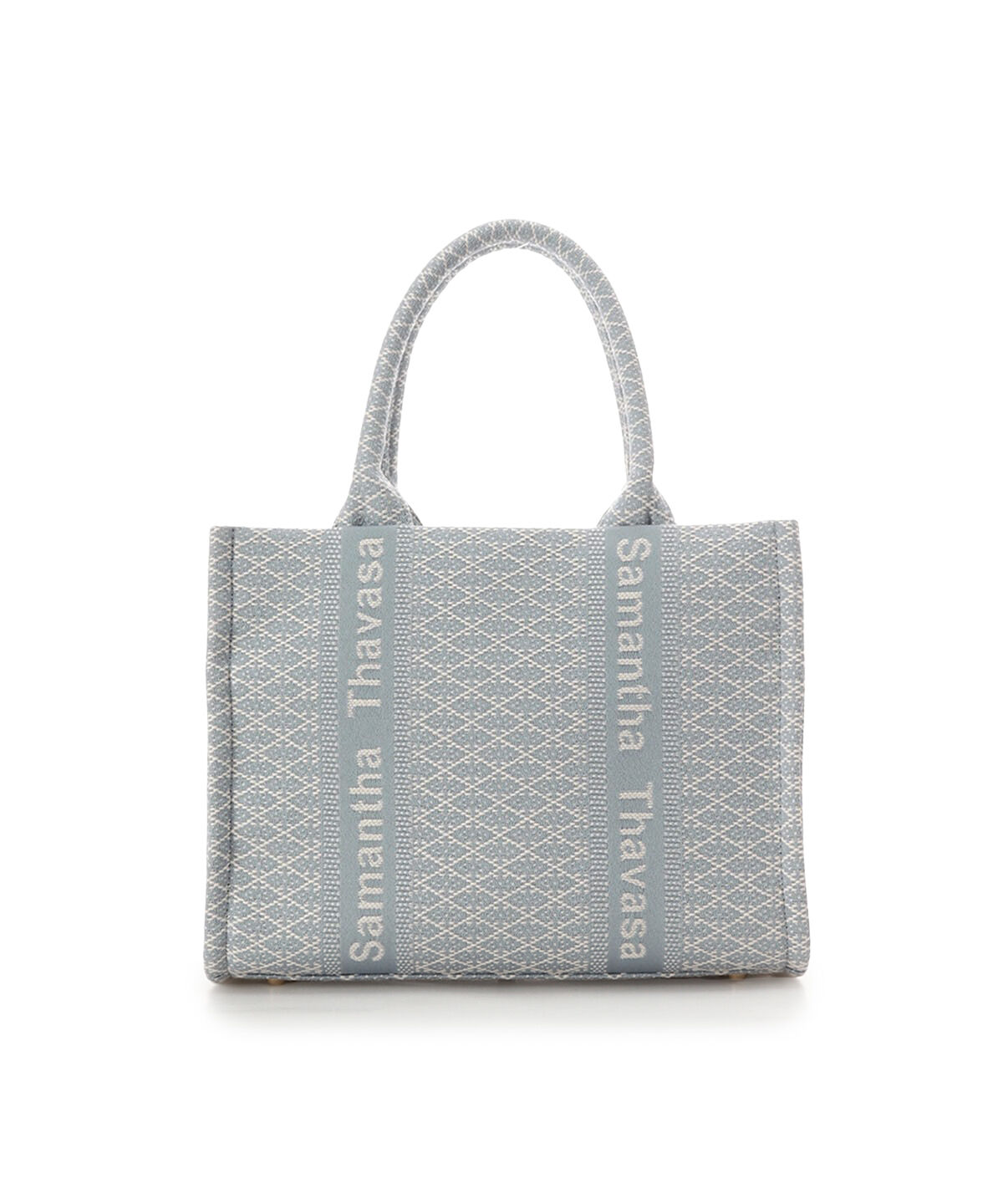 Samantha Thavasa「ステッチワークジャガード ハンドバッグ」|ハンドバッグ|