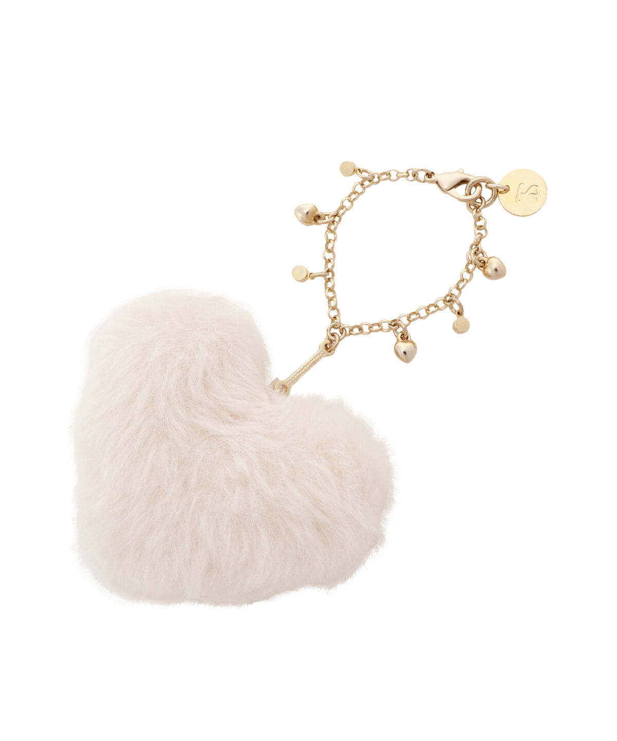 Samantha Thavasa「ハートファーバッグチャーム」|チャーム・キーホルダー|