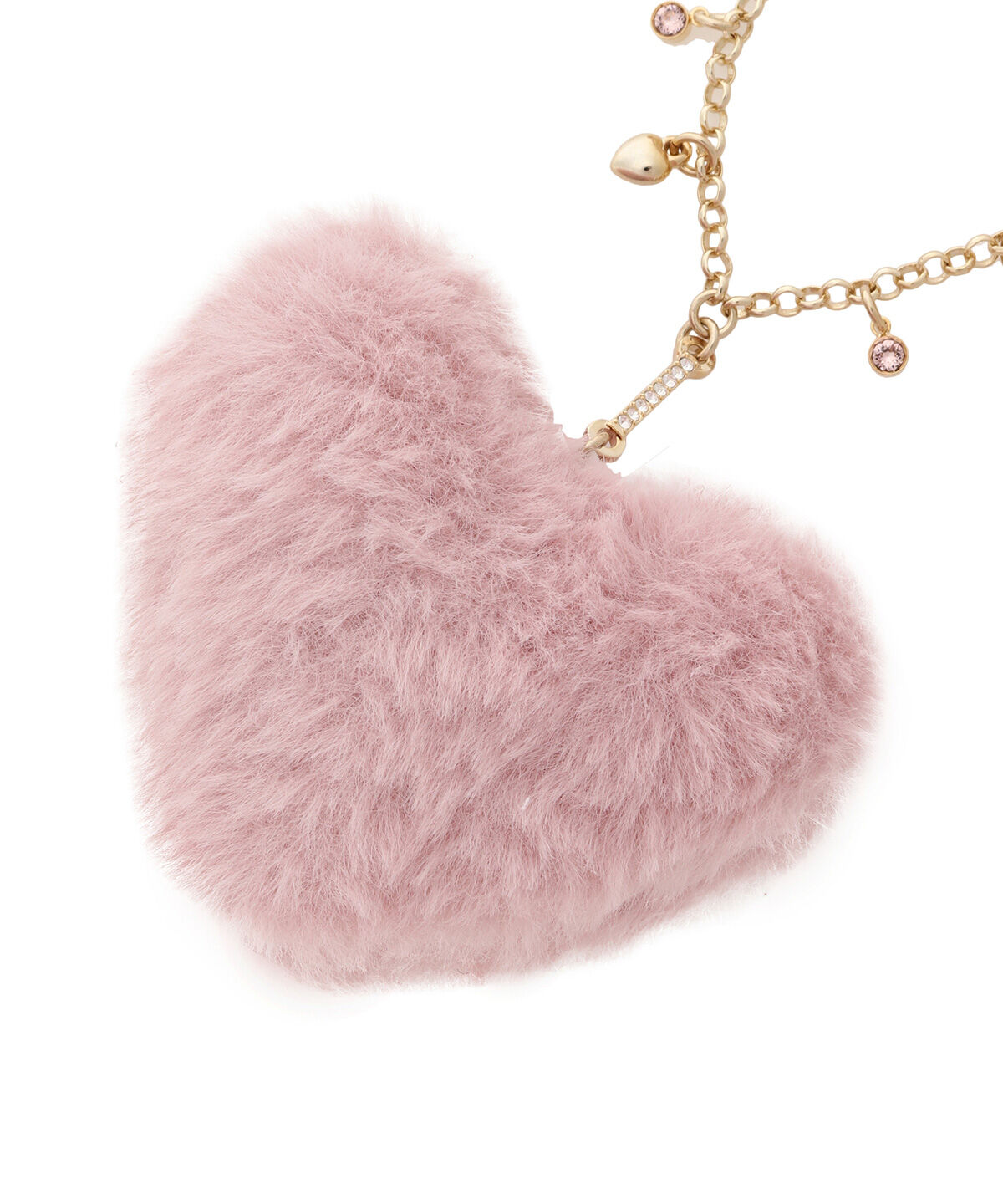 Samantha Thavasa「ハートファーバッグチャーム」|チャーム・キーホルダー|