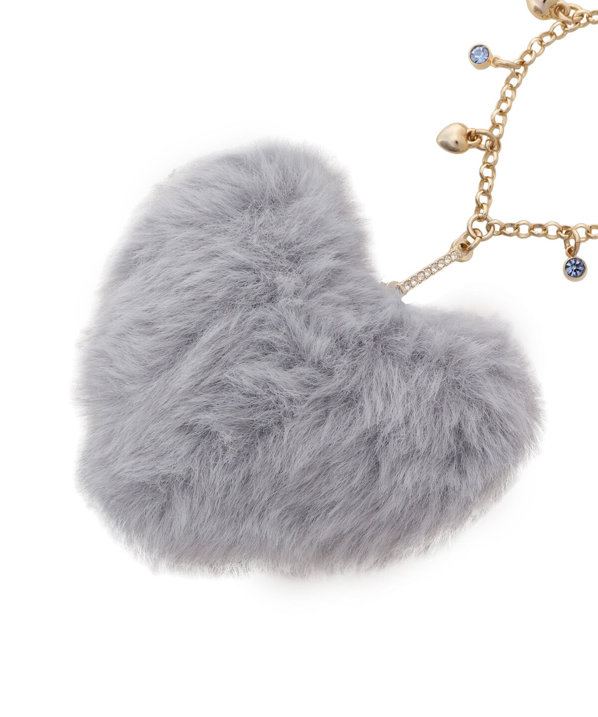 Samantha Thavasa「ハートファーバッグチャーム」|チャーム・キーホルダー|