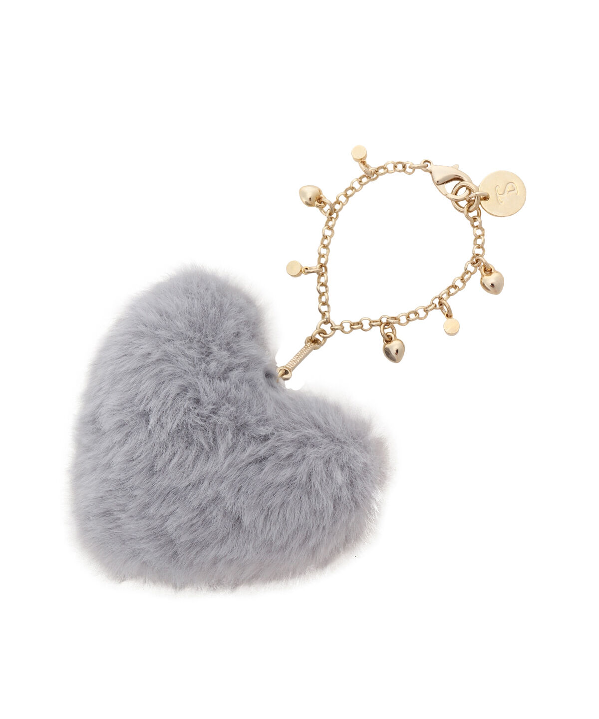 Samantha Thavasa「ハートファーバッグチャーム」|チャーム・キーホルダー|