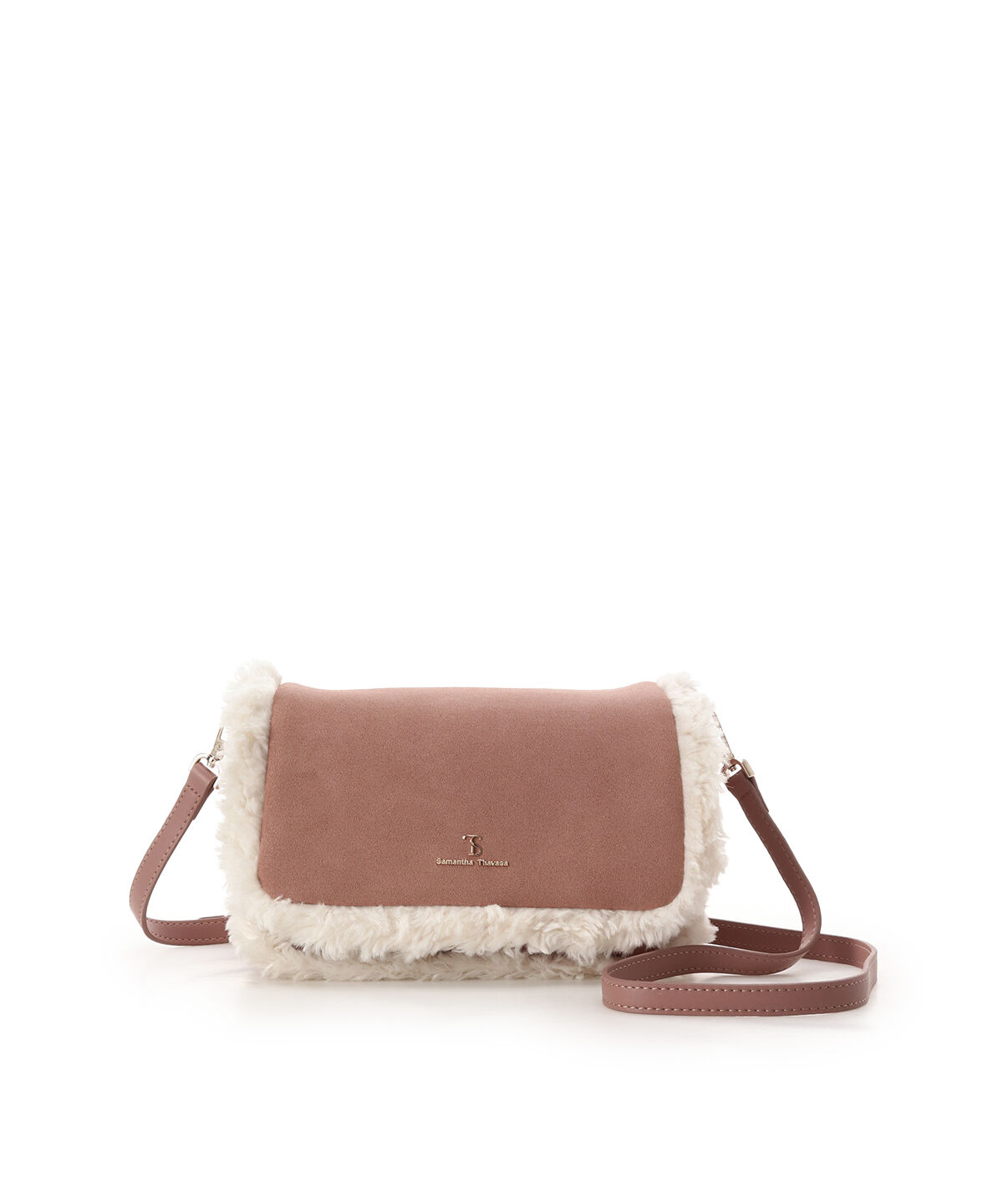 Samantha Thavasa「スウェード調ボアショルダーバッグ」|ショルダー・メッセンジャー|
