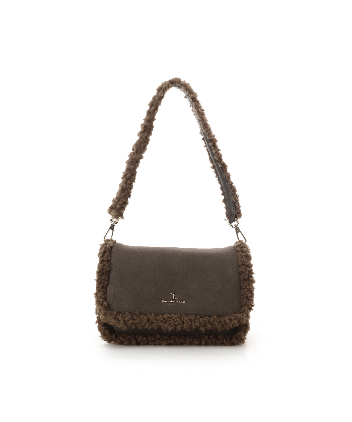 Samantha Thavasa「スウェード調ボアショルダーバッグ」|ショルダー・メッセンジャー|