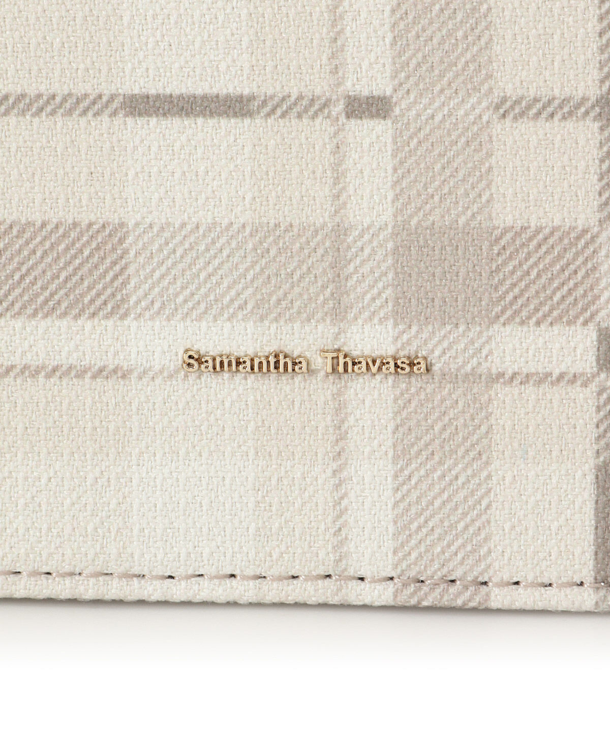 Samantha Thavasa「チェック柄エムシュシュⅢ トートバッグ」|トートバッグ|