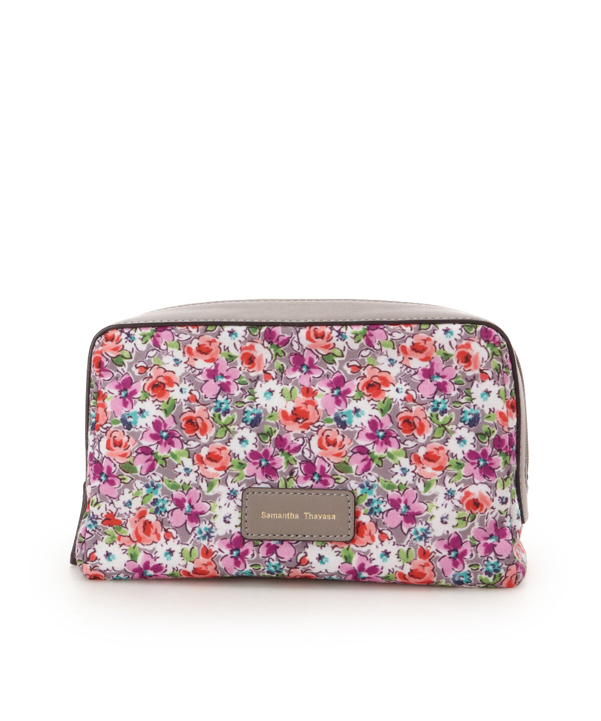 Samantha Thavasa「花柄ポーチ付き かぶせトートバッグ」|トートバッグ|