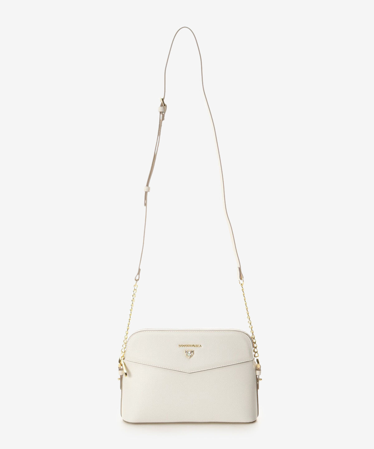 Samantha Vega「ハートビジュー付きショルダーバッグ」|ショルダー・メッセンジャー|