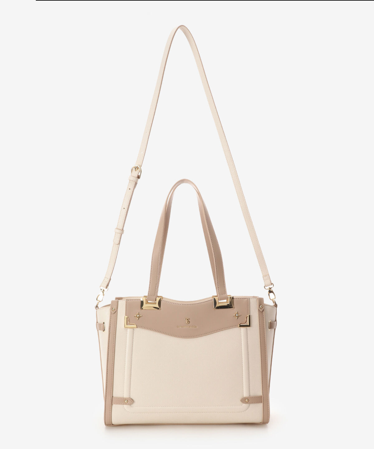 Samantha Vega「サイドダイヤカットトートバッグ」|トートバッグ|