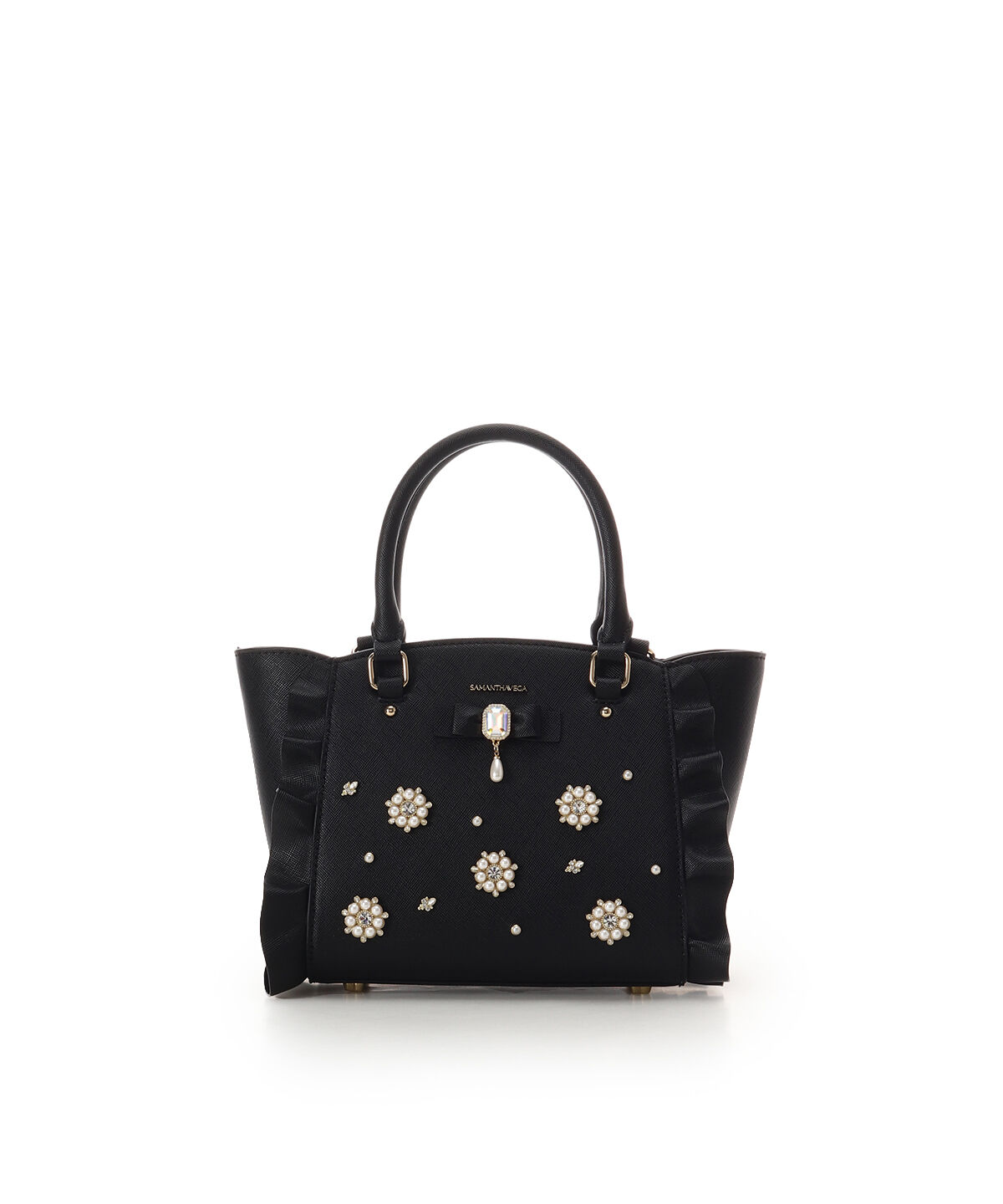 Samantha Vega「ティアフラッター　ミニショルダーバッグ」|ショルダー・メッセンジャー|ブラック