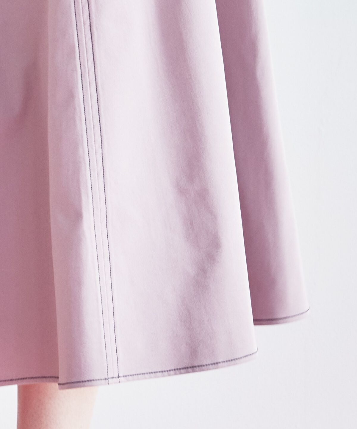 REDYAZEL「ステッチカラーフレアスカート」|フレア|