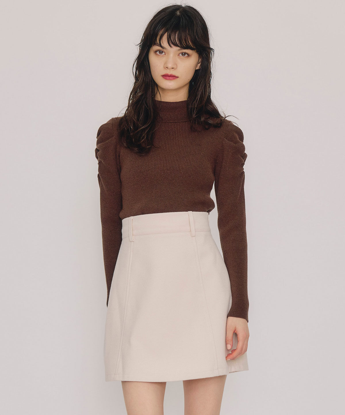 REDYAZEL「ハイウエストフレアミニスカート」|フレア|