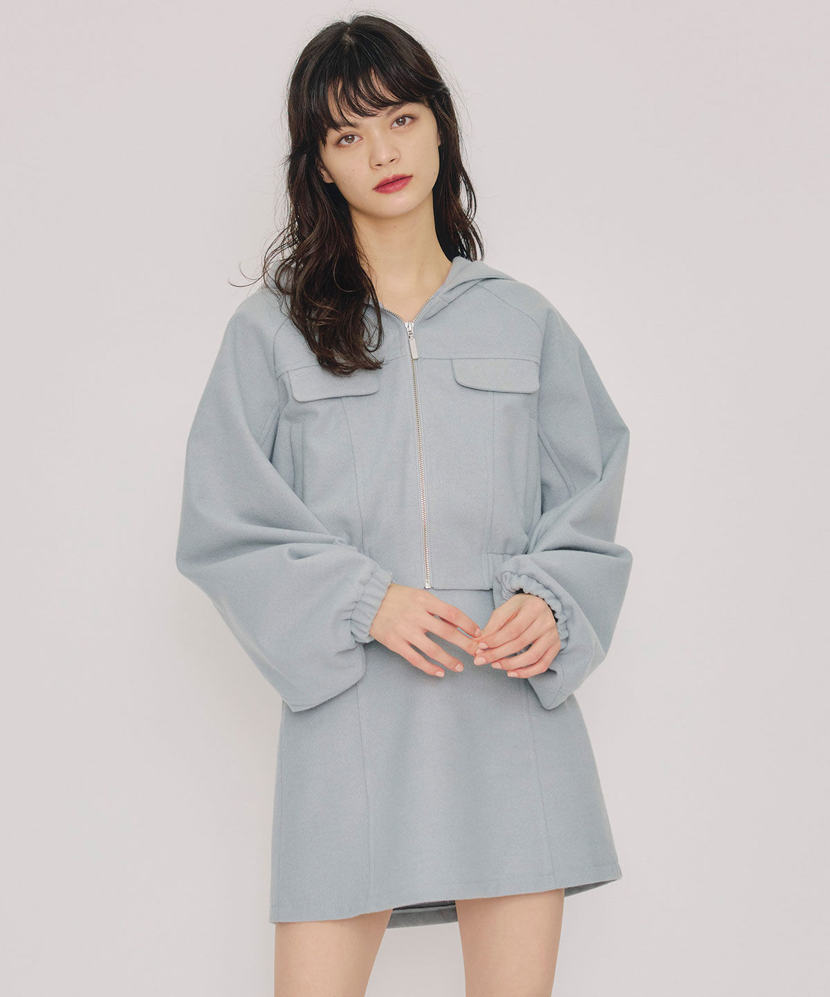 REDYAZEL「ハイウエストフレアミニスカート」|フレア|