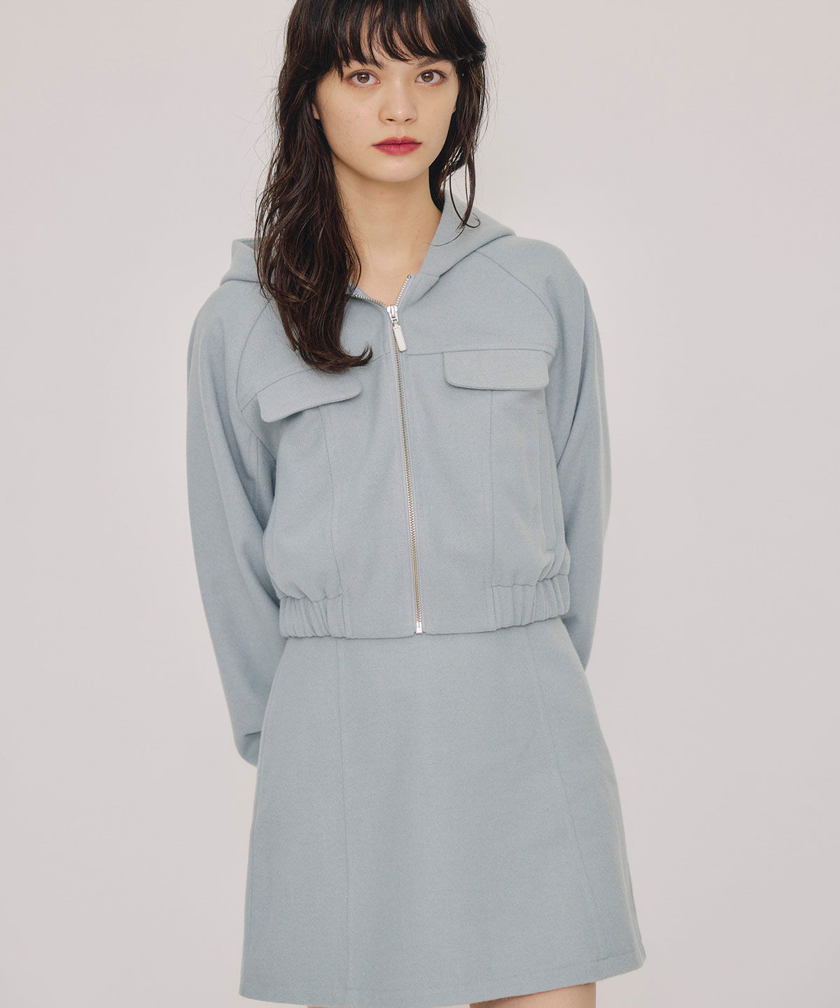 REDYAZEL「ハイウエストフレアミニスカート」|フレア|